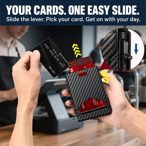Slim Pop-Up RFID  Wallet for Men