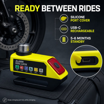 120dB Alarm Disc Brake Lock